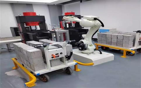 机器人全自动混凝土压力试验机智能检测系统